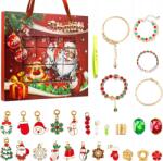 Arcydziele Adventi Naptár Karkötő Készítő Szett Karácsonyi Charmok 24 Db-os (Dla Nastolatek Zawieszki Charms)