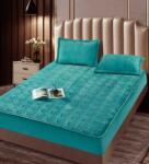 Jojo Home Husa de pat matlasata tip topper + 2 fete de perna 50x70cm, albastra - D096 (D096.1)