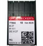 Groz-Beckert Varrógéptűk Beckert Overlock Éles B27 DCx27 60/8R (B27 DCx27 60/8R)