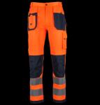 STALCO Basic Neon Line narancssárga 3XL-es munkanadrág (S-51664)