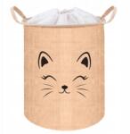 Kruzzel 24727 Játékkosár 35 l mintával, bézs (00024727)