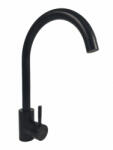 Mixxus Baterie bucatarie MIXXUS SUS-011-2 BLACK din otel inoxidabil, Monocomanda, Racorduri incluse (etf-8474)