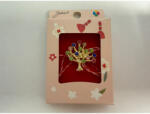 Flippy Martisor Brosa Mica in Cutie, Jolie, Dimensiune Brosa 2.5-3cm, Material Metal, Model Copacul Vietii, Cutie Roz (teo-165203)