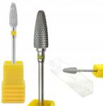 Lewer Karbid Marófej Zselé, Hibrid, Akril Eltávolításához, Kúpos, Finom, Sárga (Frez-KARBIDOWY Bardzo delikatny żółty)