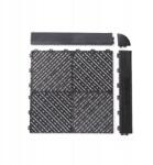  Moduláris padló sarokgarnitúra, Auto-Detailing, Garázs, Műhely Fekete (PPNN)