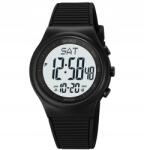 Skmei Női karóra Skmei elektronikus fekete fehér jól olvasható számlap (119801ab)