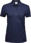 TEE JAYS TJ145 / Női rugalmas galléros póló - farmer XL (18014547004)