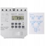  380V Időkapcsoló, háromfázisú, programozható digitális időzítő kapcsoló, 25A (Time Switch 25A)