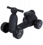 Plasto Négykerekű Roller Csendes Kerekekkel 60KG 18M+ Fekete (1087000SVA)