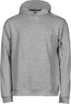 TEE JAYS TJ5702 ATHLETIC / Férfi kapucnis pulóver - szürke XL (18570261004)