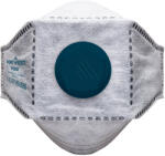 Portwest P292 EAGLE / Szellőztetett, szénszálas, összecsukható, lapos légzésvédő maszk FFP2, 10 db/csomag - fehér (P292WHR)