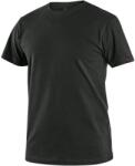 CXS CXS NOLAN / Férfi rövid ujjú póló - fekete 5XL (161031280099)