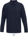 Neoblu 4396 OWEN LSL MEN / Férfi hosszú ujjú piké pólóing - éjkék XXXL (24439604613)