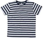 Mantis M109S / Férfi csíkos póló - sötétkék/fehér S (70109S96301)