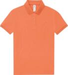 B&C Collection B&C MY POLO 210 / Női nehéz pamut piké póló - amalfi korall XS (01W463zm400)