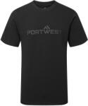 Portwest B198 / Férfi pamut póló - fekete M (B198BKRM)