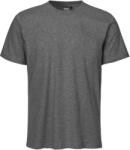 Neutral O 60002 / Férfi vastag biopamut póló - sötét heather M (776002b6402)