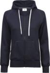 TEE JAYS TJ5436 / Női cipzáras kapucnis pulóver - sötétkék M (18543600302)
