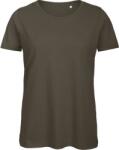 B&C Collection B&C INSPIRE T / Női biopamutból készült, közepes szabású póló - Khaki S (01TW4355501)