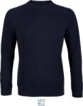 Neoblu 3194 NELSON MEN / Férfi raglan pulóver - éjkék M (24319404602)