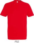 SOL'S IMPERIAL / Férfi vastag pamut póló - piros L (25150000403)