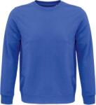 SOL'S COMET / Uniszex biopamut pulóver - királykék 4XL (25357445014)