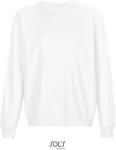 SOL'S COLUMBIA / Uniszex pulóver - fehér 4XL (25381400114)
