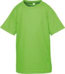 Spiro S 287J AIRCOOL / Gyerek sport póló - lime L (29287J12203)