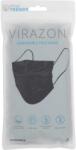 ČERVA EXPORT IMPORT a. s HYGOTRENDY VIRAZON / Háromrétegű, eldobható arcmaszk rugalmas szalagokkal (10 darab/csomag) - fekete (0708001460999P10)