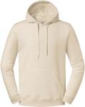JERZEES 700M ECO PREMIUM / Uniszex kapucnis pulóver - édes krémszínű heather L (09700Maj403)