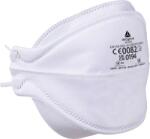 Delta Plus DELTA M1205 / FFP2 légzésvédő, szelep nélkül, 4 vízszintesen behajtható füllel, 20 db/csomag - fehér, állítható (M1205C)