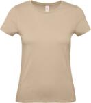 B&C Collection B&C E150 / Női kerek nyakú póló - homokszínű L (01002T12003)