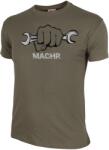 BENNON BENNON MACHR TOOL T-SHIRT GREEN / Rövid ujjú pamut póló - khaki M (0959140050-50)
