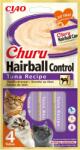 Inaba Foods Churu Hairball Tuna 4x14 g piure ton pentru pisici