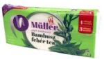 Müller Papírzsebkendő 4 rétegű 100 db/csomag Bambusz - fehér tea illatú Müller (MÜLLER_42603) (MÜLLER_42603)