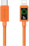 USAMS SJ774 PD 30W USB-C/Lightning kábel 1.2m narancssárga