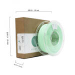 Maertz PLA Pro nyomtatószál 1.75mm, 1kg mentazöld (PMMA-1009-012) (PMMA-1009-012)