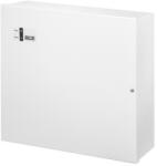 BCS BCS-F Fehér Falra Szerelhető Acél Tok 300x320x90mm Riasztóval és Akkumulátor Helygel