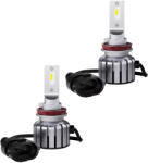 OSRAM LEDriving HL Bright +300% H8/H9/H11/H16 autós LED tompított, távolsági és ködlámpa szett, +300% fényerő, 6000K színhőmérséklet, 1900 lumen fényáram, PGJ19-X foglalat, 64211DWBRT-2HFB, 2db/csomag (6421