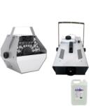 Depox Léggömb és füstgép, folyadékkal, ezüst, távirányítóval (C196+FUM1500+G91)