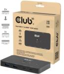 Club 3D CSV-2512 KVM Switch Dual USB type C to HDMI 4K 60Hz (CSV-2512)