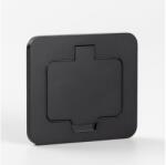 Brilagi - Kültéri padlóba építhető konnektor IP55 fekete téglalap alakú 5B322B-OEM (BG3314)