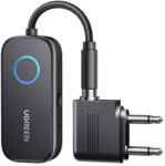 UGREEN CM671 Bluetooth 5.3 adó/vevő, mini jack 3, 5 mm, 300mAh + repülőgépes adapter (35222A) - wincity