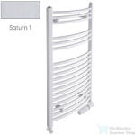 Radeco ADAMO AD4-600/L 1060x650 törölközőszárítós radiátor, SATURN 1 (metál jégszürke) színben (Radeco_ADAMO_AD4_600_L_SATURN1)