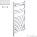 Radeco ADAMO AD4-600/L 1060x650 törölközőszárítós radiátor, SATURN 2 (matt fehér) színben (Radeco_ADAMO_AD4_600_L_SATURN2)
