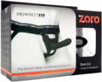 Perfect Fit Brand - dildo strap-on - realist 14cm - silicon negru (92897900005)