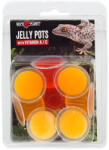 Repti Planet Jelly Pots | Gyümölcs ízű vitaminos zselé táp gekkók részére - 8 x 16 g