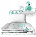 Ankras Ágyneműhuzat 135x100 Gyerek 2EL 100x135 Akció! (PAPUŻKI P-2 135/100 40/60 MIĘTOWY)