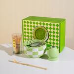  Matcha teás ajándék szett Matcha Seprű Készlet Habverővel (NETK039-G)