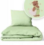 Ankras Ágyneműhuzat 135x100 Gyerek 2EL 100x135 Kiságyhoz (MIŚ Z POD. P-2 135/100 40/60 APL. ZIELONY)